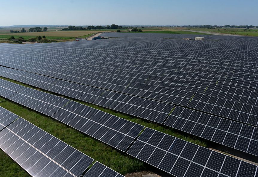 photo centrale photovoltaïque de Cambrai-Niergnies, Sun'R Power, partenaire Volterres