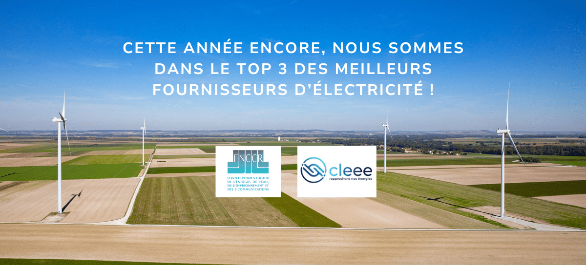 Featured image for “2025 : Volterres dans le Top 3 des meilleurs fournisseurs du Baromètre de la CLEEE et de la FNCCR !”